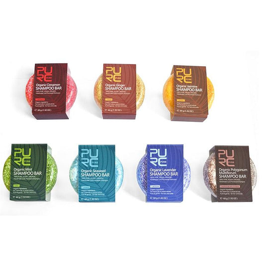 PURC Vegan Handmade Organic Shampoo & Conditioner Soap Bars - DeepBeautyWellness Ltd