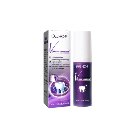 V34 Purple Teeth Whitening Toothpaste - DeepBeautyWellness Ltd